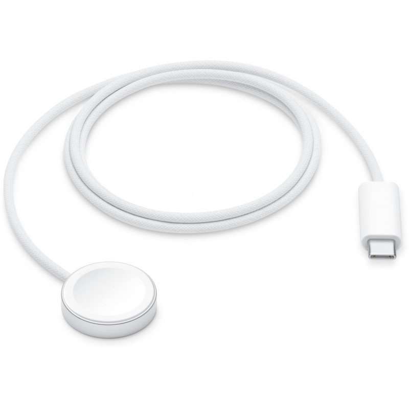 Apple Watch Magnetic Fast Charger to USB-C Cable (1 m), biały, ML434ZM/A