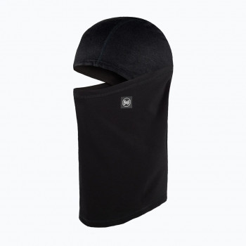 BUFF Tech Fleece kominiarka z ruchomą częścią Solid Black