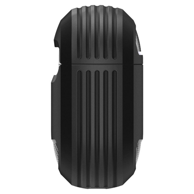 Spigen Rugged Armor etui ochronne do Apple AirPods 4, matowa czerń