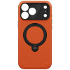 Etui UNIQ Elix dla Apple iPhone 18 Pro Max / 17 Pro Max, obrotowa podstawka 360, pomarańczowe