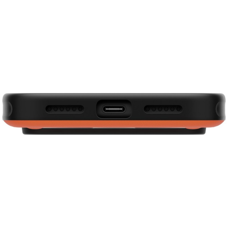 Etui UNIQ Elix dla Apple iPhone 18 Pro Max / 17 Pro Max, obrotowa podstawka 360, pomarańczowe
