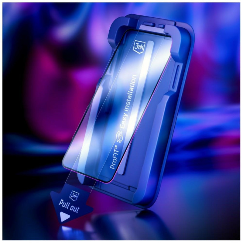 Szkło hartowane 3MK HardGlass Max z aplikatorem do Samsung Galaxy S24+ / S25+, czarne