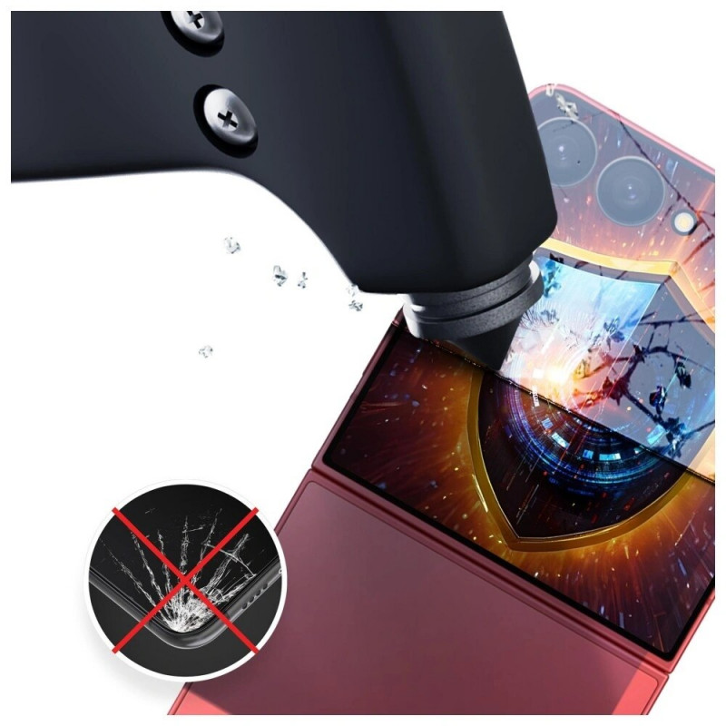 Folia ochronna prywatyzująca 3MK Silky Matt Privacy do Samsung Galaxy Z Flip7