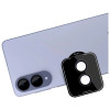 Szkło ochronne na aparat 3MK Lens Protection Pro do Samsung Galaxy S25 Edge, czarne