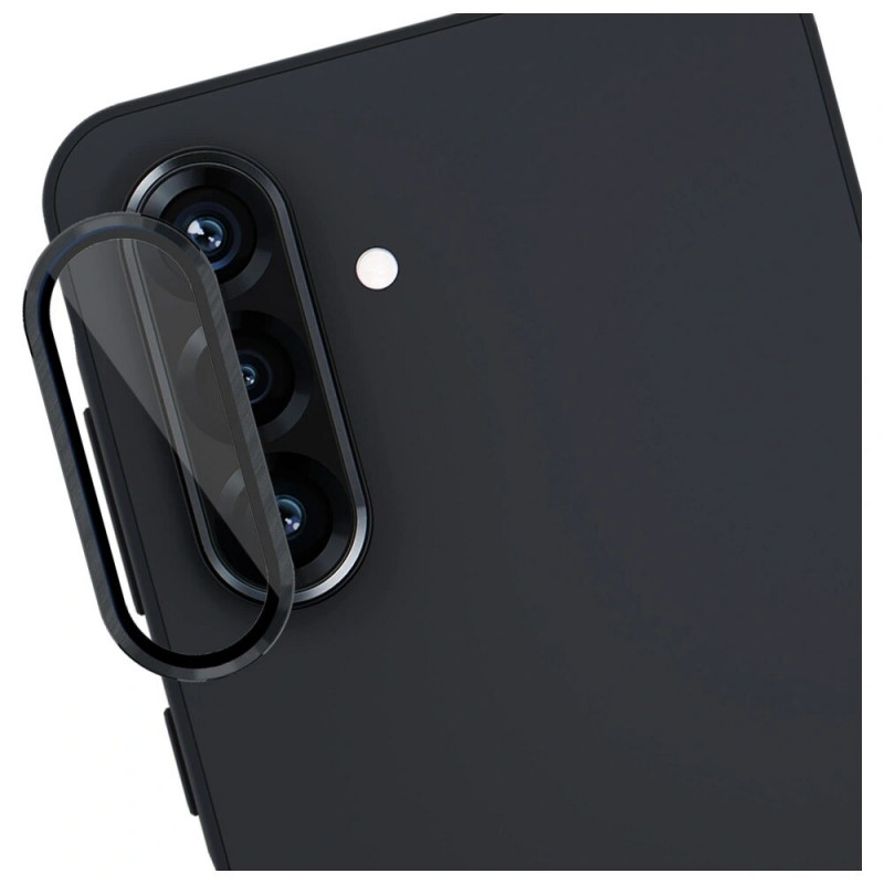Szkło ochronne na aparat 3MK Lens Protection Pro do Samsung Galaxy A36 / A56 5G, czarne