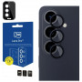 Szkło ochronne na aparat 3MK Lens Protection Pro do Samsung Galaxy S26+, czarny