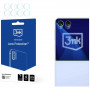 3mk Lens Protection hybrydowa szkło ochronne na obiektyw aparatu do Samsung Galaxy Z Flip7 (4 szt.)