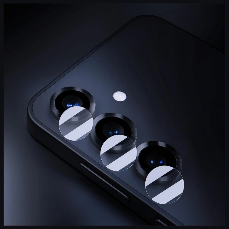 Szkło hybrydowe na aparat 3MK Lens Protect do Samsung Galaxy S25 FE