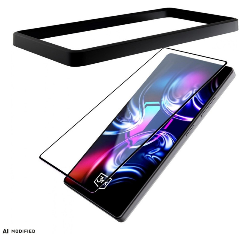 Szkło hartowane 3MK HardGlass Max z ramką montażową do Samsung Galaxy A35 / A55 5G