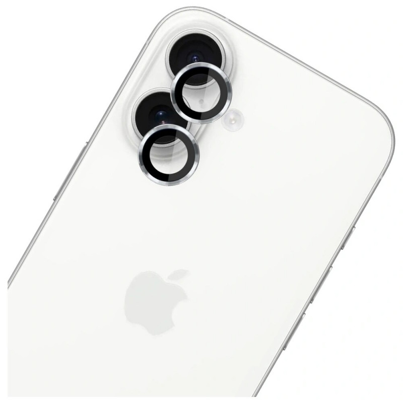 Szkło ochronne na aparat 3MK Lens Protection Pro do Apple iPhone 17, srebrne