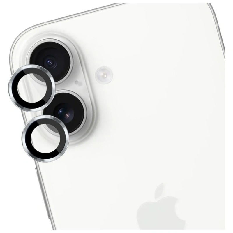 Szkło ochronne na aparat 3MK Lens Protection Pro do Apple iPhone 17, srebrne