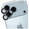 Szkło ochronne na aparat 3MK Lens Protection Pro do Apple iPhone 17 Pro / 17 Pro Max, czarne
