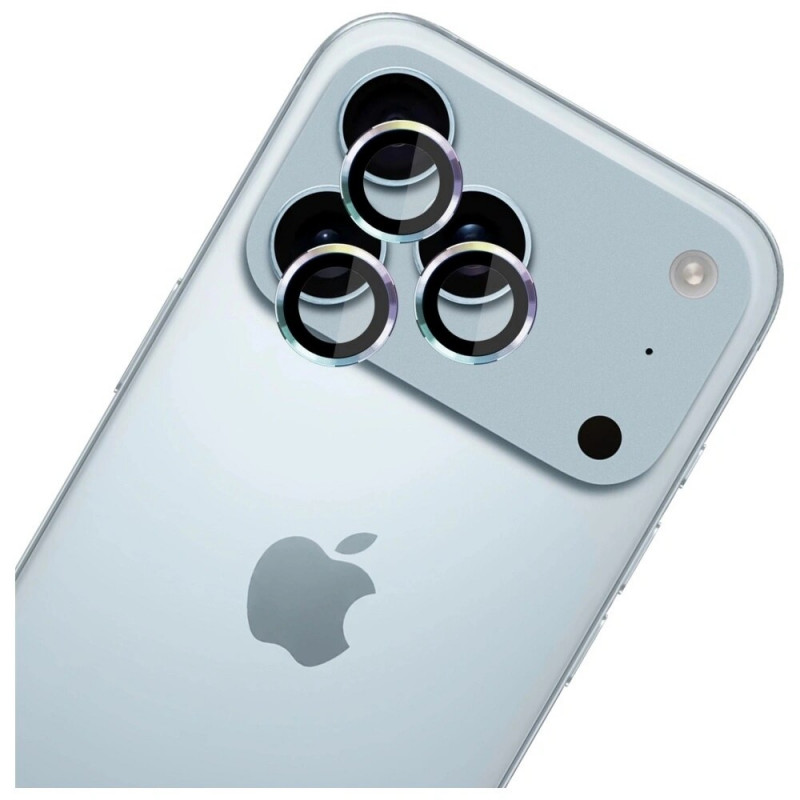 Szkło ochronne na aparat 3MK Lens Protection Pro do Apple iPhone 17 Pro / 17 Pro Max, wielokolorowe
