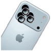 Szkło ochronne na aparat 3MK Lens Protection Pro do Apple iPhone 17 Pro / 17 Pro Max, srebrne