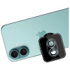 Szkło hartowane na obiektyw aparatu 3MK Lens Protection Pro dla Apple iPhone 17, zielone