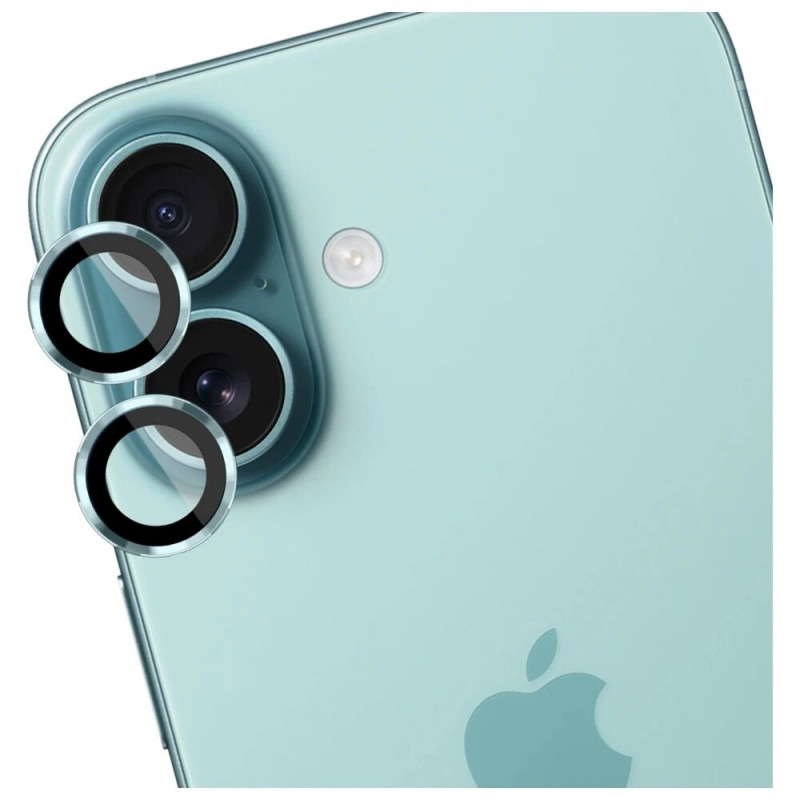Szkło hartowane na obiektyw aparatu 3MK Lens Protection Pro dla Apple iPhone 17, zielone