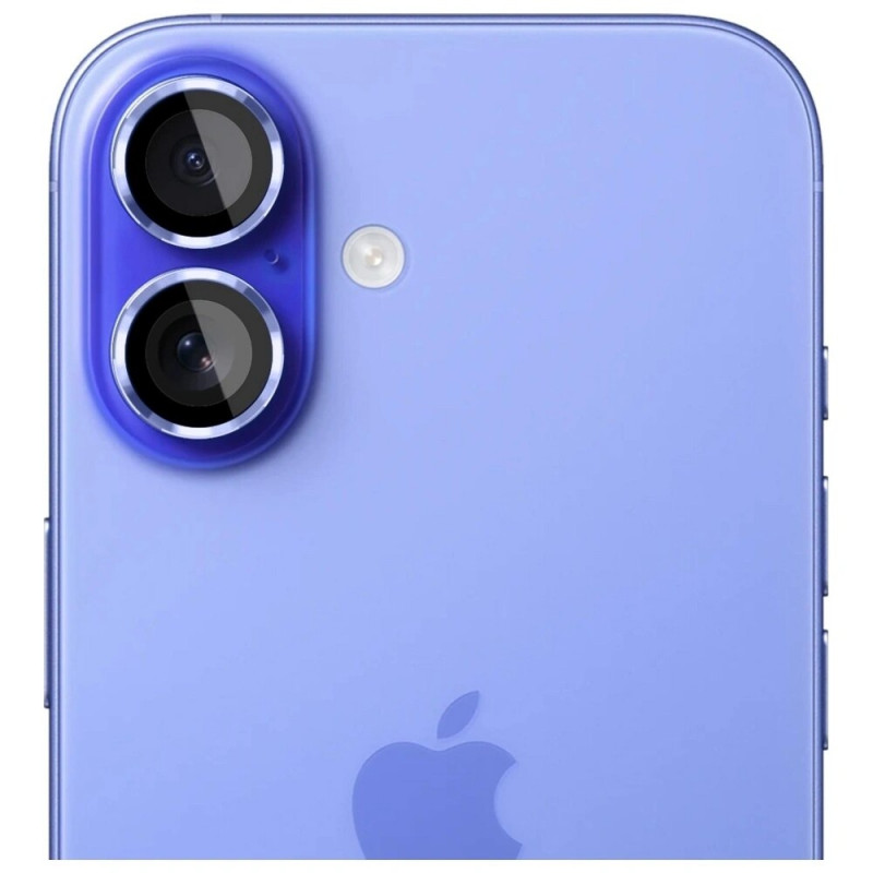 Szkło hartowane ochronne na aparat 3MK Lens Protection Pro dla Apple iPhone 17, niebieskie