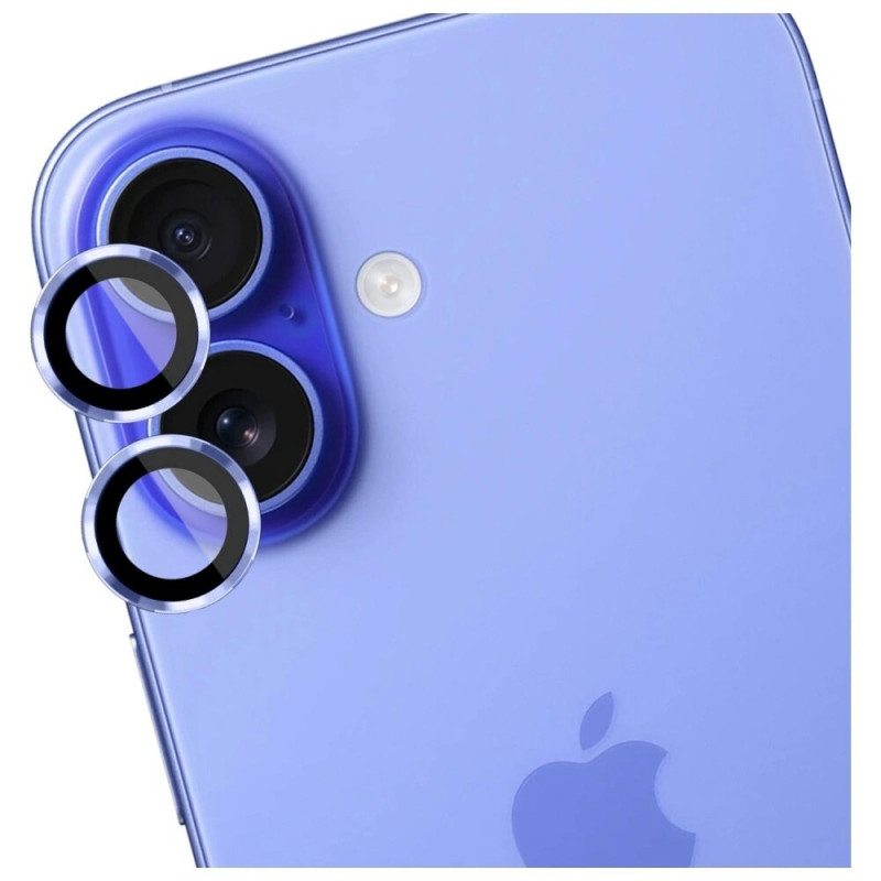 Szkło hartowane ochronne na aparat 3MK Lens Protection Pro dla Apple iPhone 17, niebieskie
