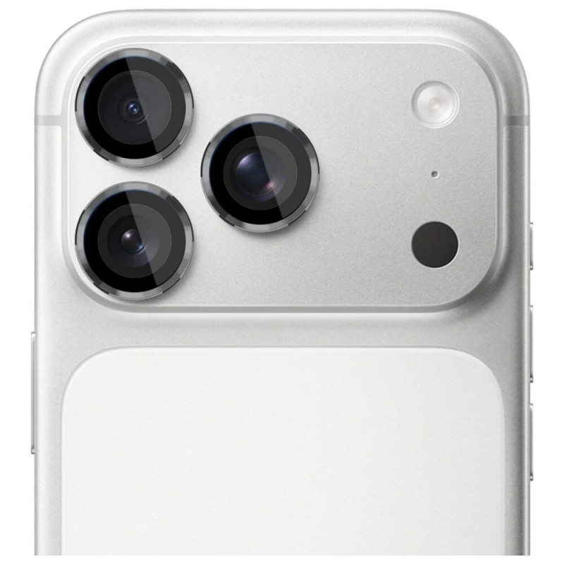 Szkło hartowane na obiektyw aparatu 3MK Lens Protection Pro do Apple iPhone 17 Pro / 17 Pro Max, szary