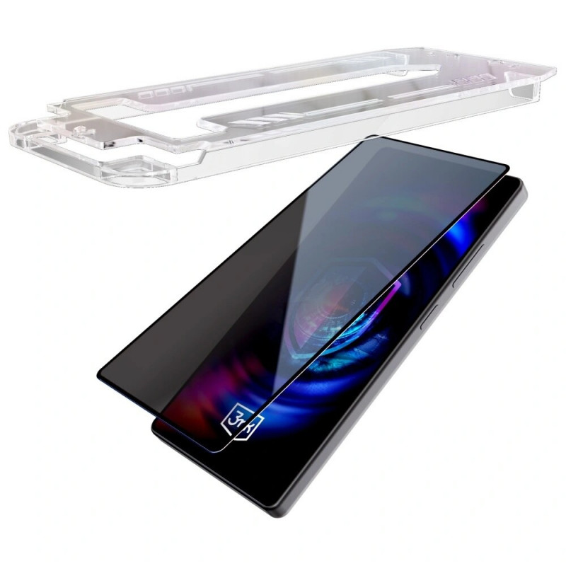 Szkło hartowane prywatyzujące 3MK HardGlass Max Privacy do Samsung Galaxy S25 Edge