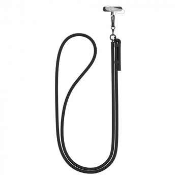 Tech-Protect C1S Rope Crossbody Strap, czarny/czarny