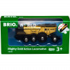BRIO World Golden lokomotywa na baterie ze światłem i dźwiękiem (33630)