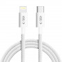 Tech-Protect Ultraboost Lite kabel USB-C / Lightning PD27W/3A 200 cm, Cool Grey