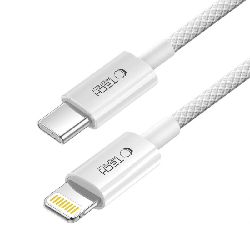 Tech-Protect Ultraboost Lite kabel USB-C / Lightning PD27W/3A 200 cm, Cool Grey