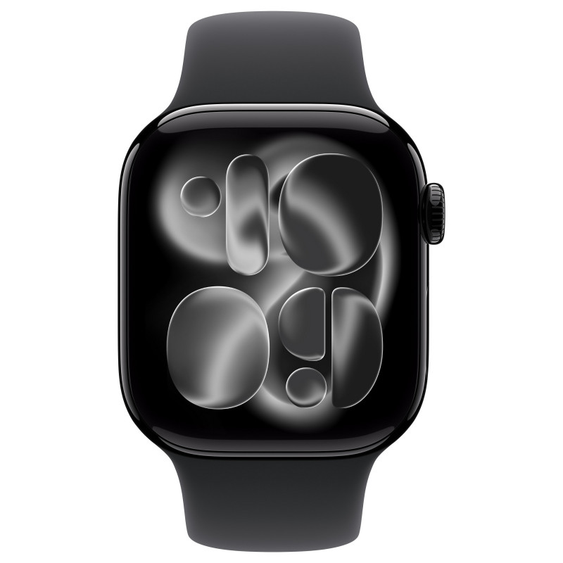 Apple Watch Series 11 GPS + Cellular (5G) 42 mm koperta z aluminium, czarny, M/L, MF854QL/A