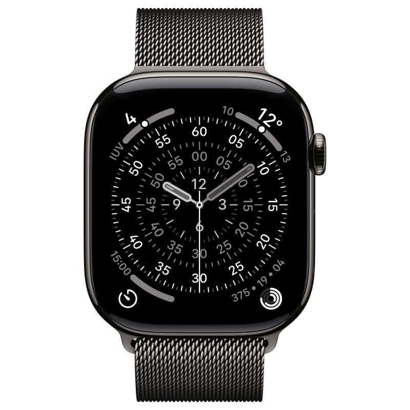 Apple Watch Series 11 GPS + Cellular 5G 42mm tytanowa koperta, złoty, MFD44QL/A