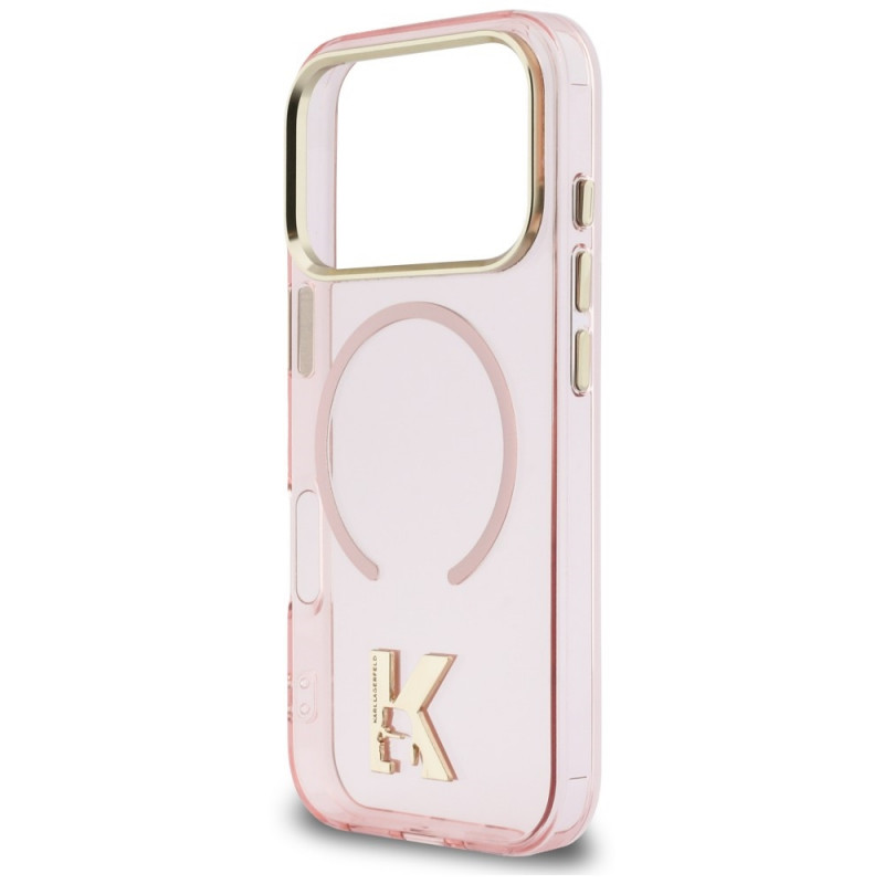 Karl Lagerfeld IML K Head etui KF003412 do Apple iPhone 18 Pro Max / 17 Pro Max, różowy
