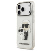Etui Karl Lagerfeld IML NFT Glitter Karl&Choupette KF003400 do Apple iPhone 18 Pro Max / 17 Pro Max, przezroczyste