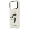 Etui Karl Lagerfeld IML NFT Glitter Karl&Choupette KF003400 do Apple iPhone 18 Pro Max / 17 Pro Max, przezroczyste