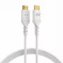 EFB Elektronik HDMI-20-00012 Kabel HDMI High Speed z Ethernet, 4K60Hz, 18 Gbit/s, 1 m, biały, kompatybilny z HDMI 2.0