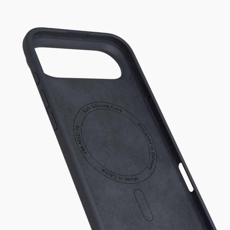 Vonmählen miękkie silikonowe etui do Apple iPhone 17 Air, granatowe (MSC00098)