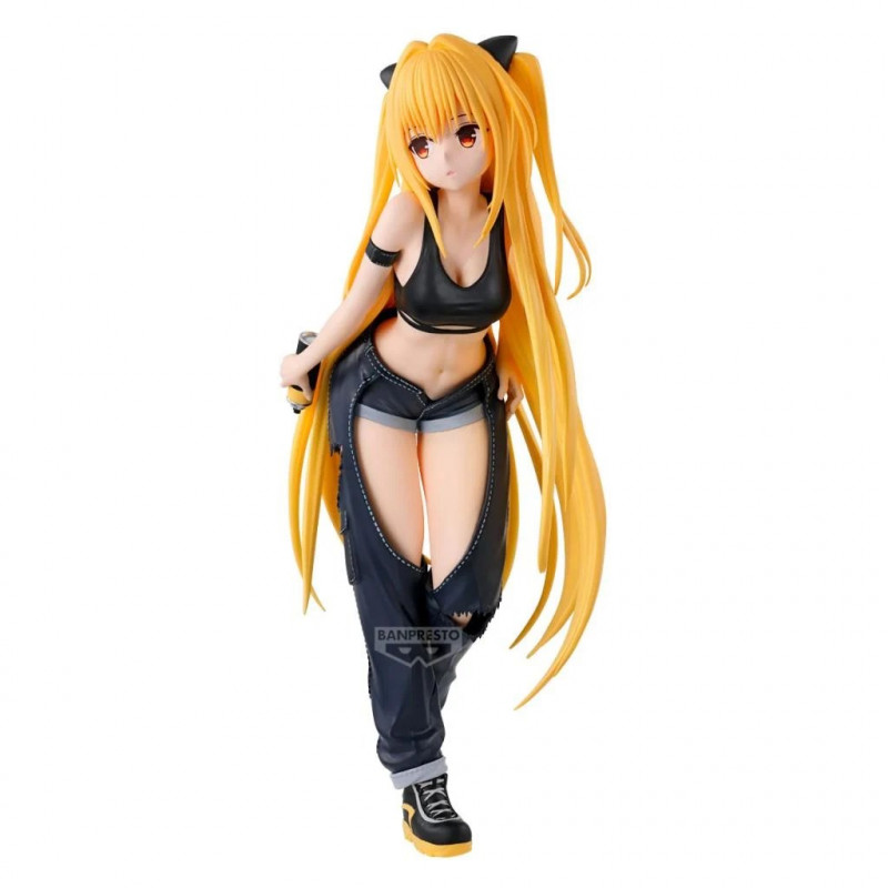 Figurka kolekcjonerska Bandai Banpresto To Love-Ru Glitter & Glamours - Golden Darkness (Street Ver.)