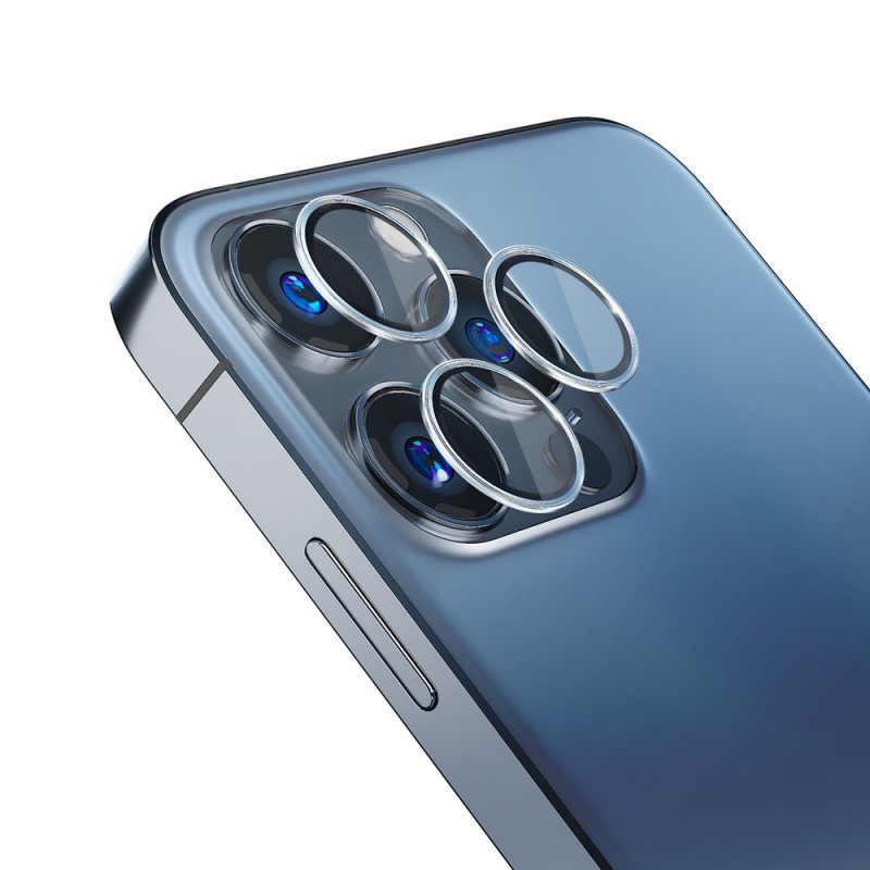 3MK Lens Protection Pro Apple iPhone 15 Pro, ciemne złoto