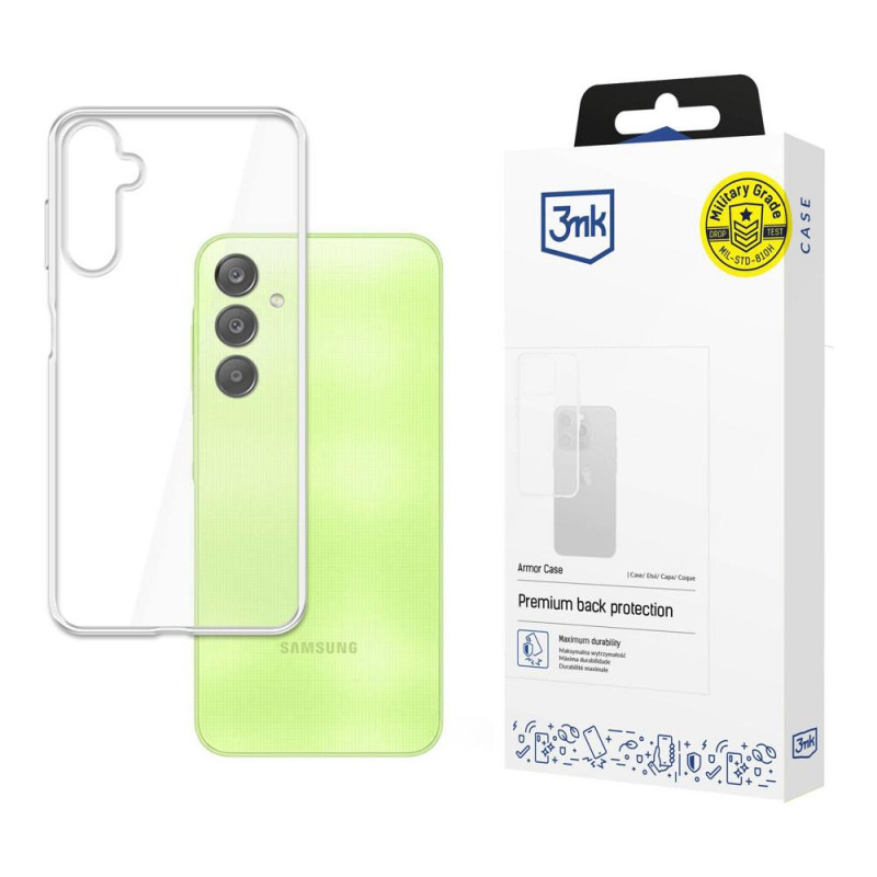 3MK Armor Case etui Samsung Galaxy A15 5G, przezroczyste