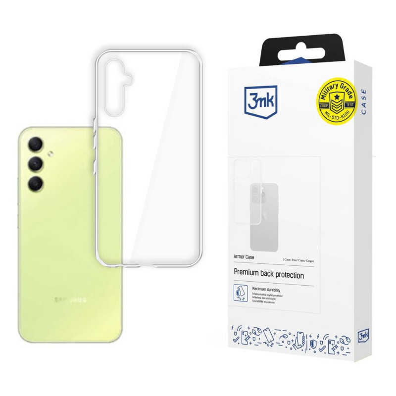 3MK Armor Case Samsung Galaxy A35 5G, przezroczysty