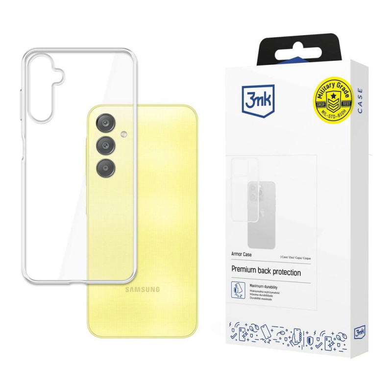 3MK Armor Case Samsung Galaxy A25 5G, przezroczysty