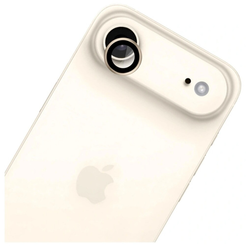 3MK Lens Protection Pro szkło hartowane na obiektyw aparatu do Apple iPhone Air, złote