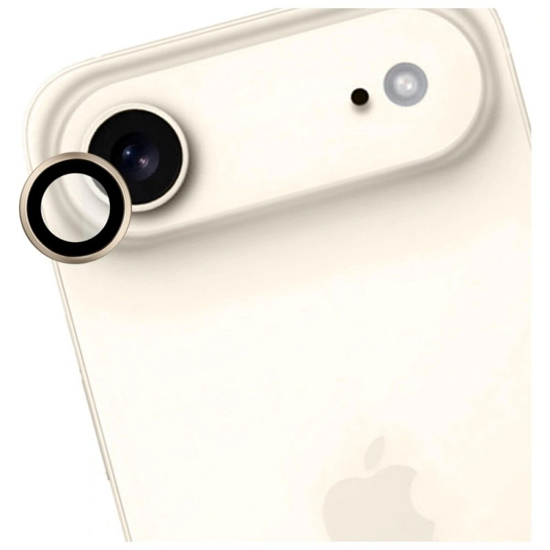 3MK Lens Protection Pro szkło hartowane na obiektyw aparatu do Apple iPhone Air, złote
