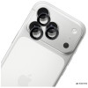3MK Lens Protection Pro Apple iPhone 18 Pro / 18 Pro Max osłona obiektywu aparatu, szkło hartowane, czarna
