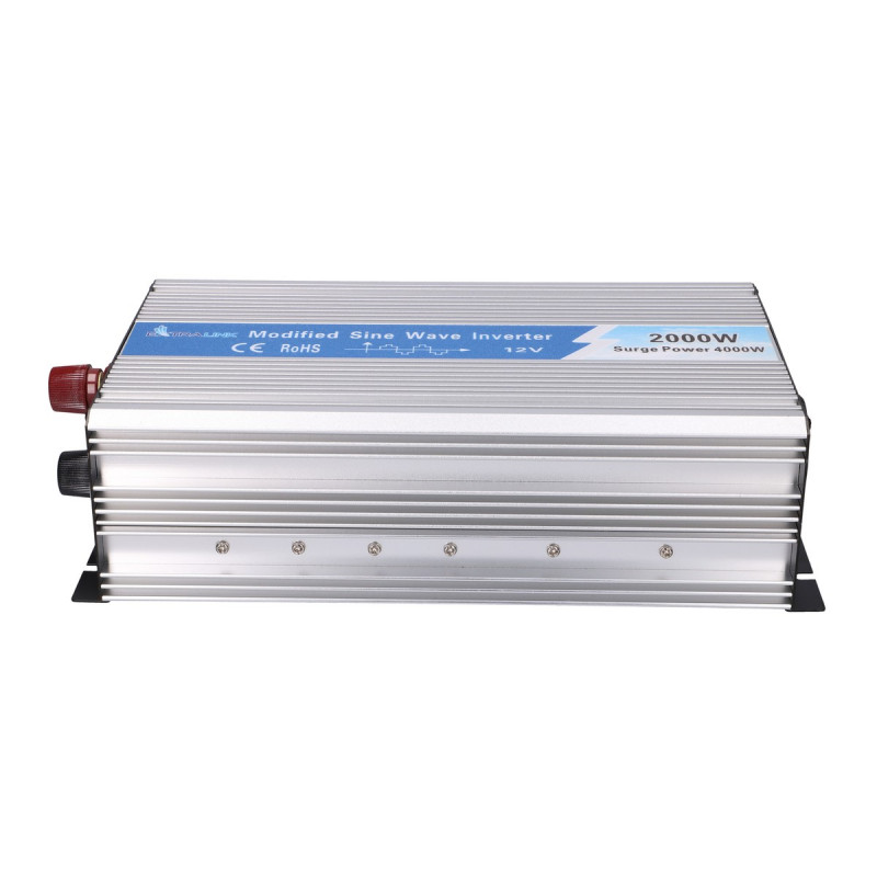 Extralink OPIM-2000W przetwornica napięcia, 12 V, 2000 W, zmodyfikowana fala sinusoidalna