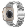 Tech-Protect Stainless pasek ze stali nierdzewnej do Apple Watch 8 / 9 / 10 / 11 / 12 / SE / Ultra (44 / 45 / 46 / 49 mm), srebrny