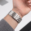 Tech-Protect Stainless pasek ze stali nierdzewnej do Apple Watch 8 / 9 / 10 / 11 / 12 / SE / Ultra (44 / 45 / 46 / 49 mm), srebrny