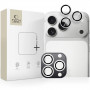 Tech-Protect Camring Fit+ osłony na obiektyw aparatu do Apple iPhone 14 Pro / 14 Pro Max / 15 Pro / 15 Pro Max / 16 Pro / 16 Pro Max / 17 Pro / 17 Pro Max, srebrne