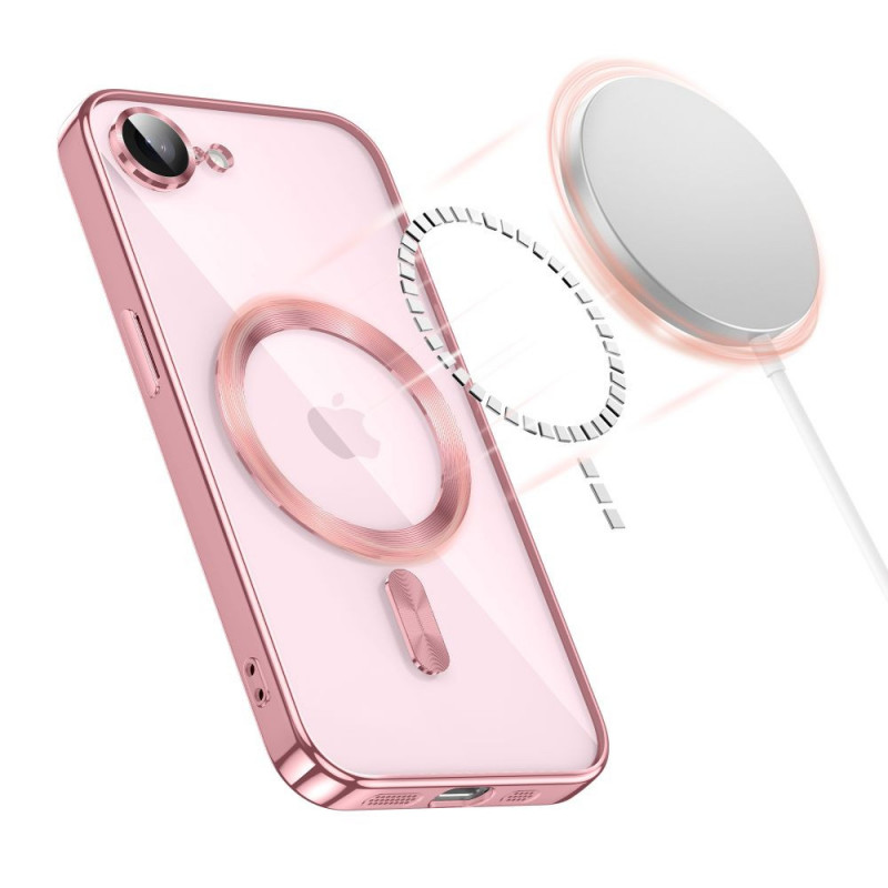 Tech-Protect Magflex MagSafe etui do Apple iPhone 16e / 17e, różowe złoto