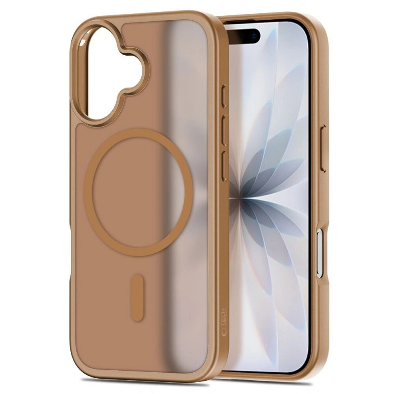 Tech-Protect BasicMag MagSafe etui Apple iPhone 17, brązowe