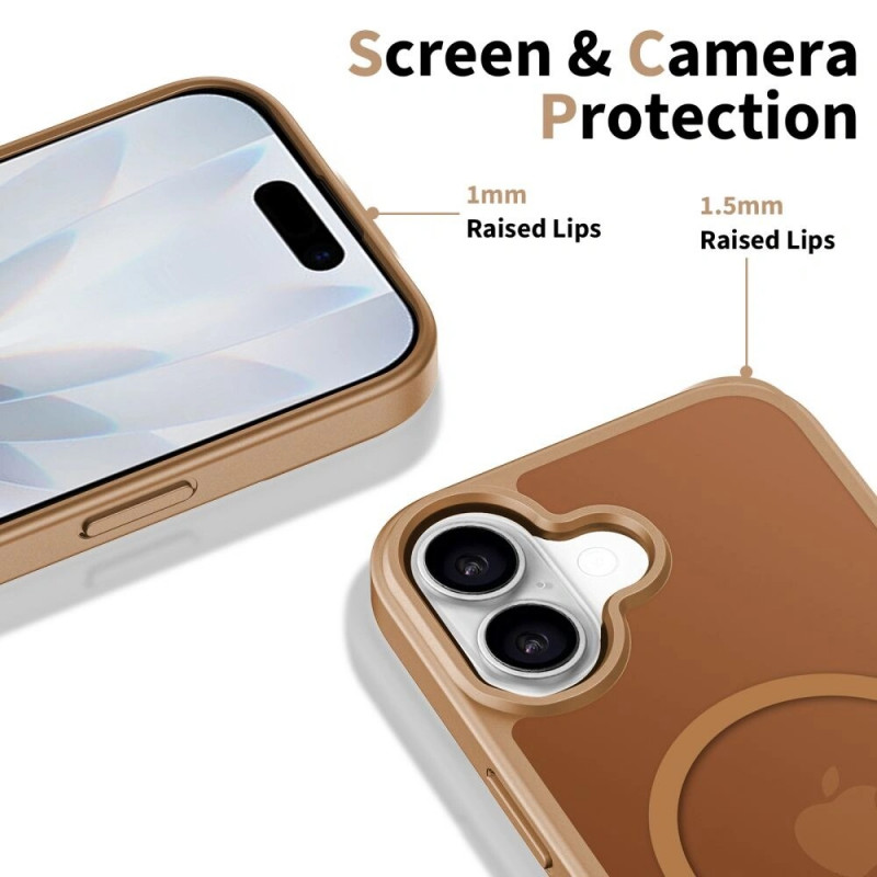 Tech-Protect BasicMag MagSafe etui Apple iPhone 17, brązowe